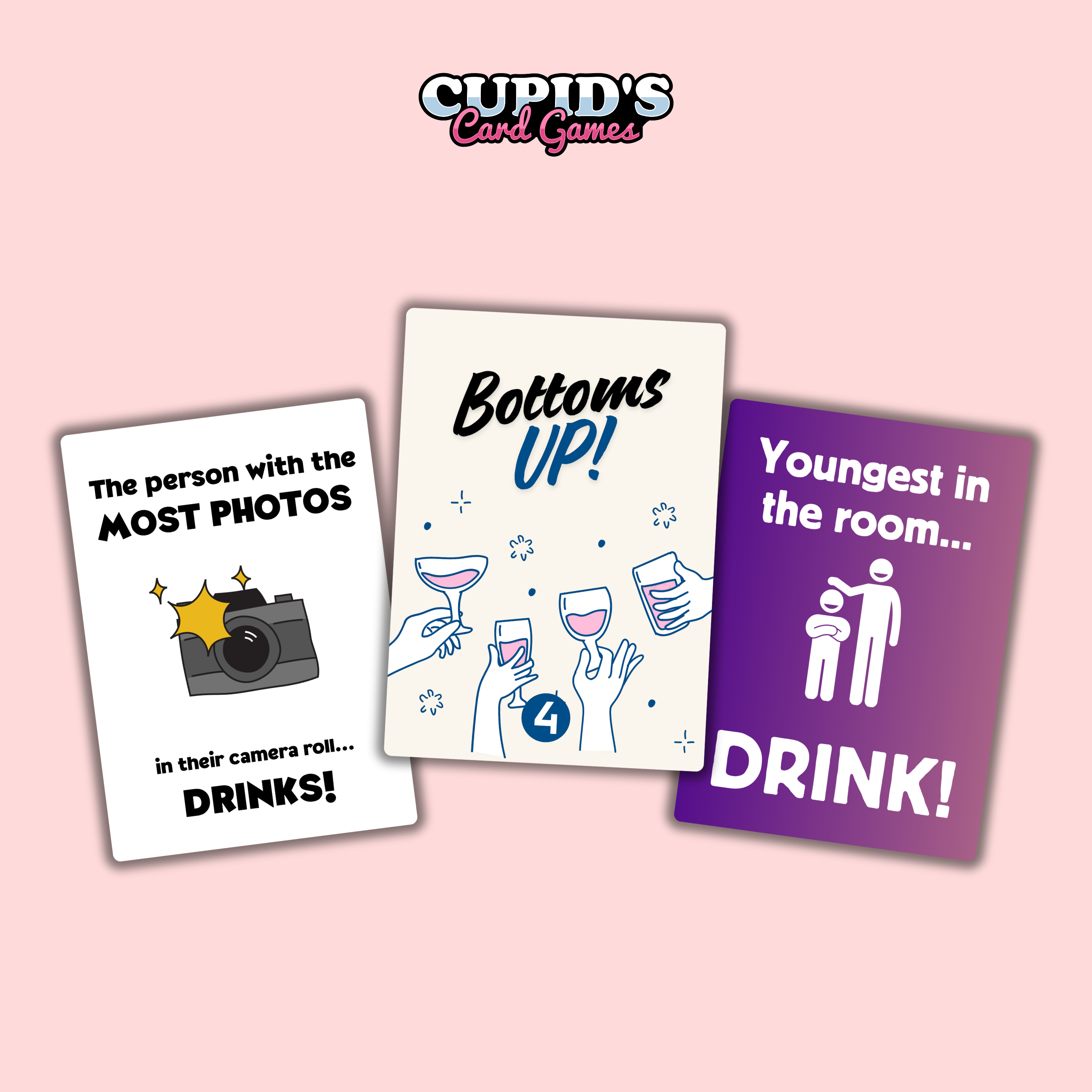 Party Drinking Game by Cupid's Card Games