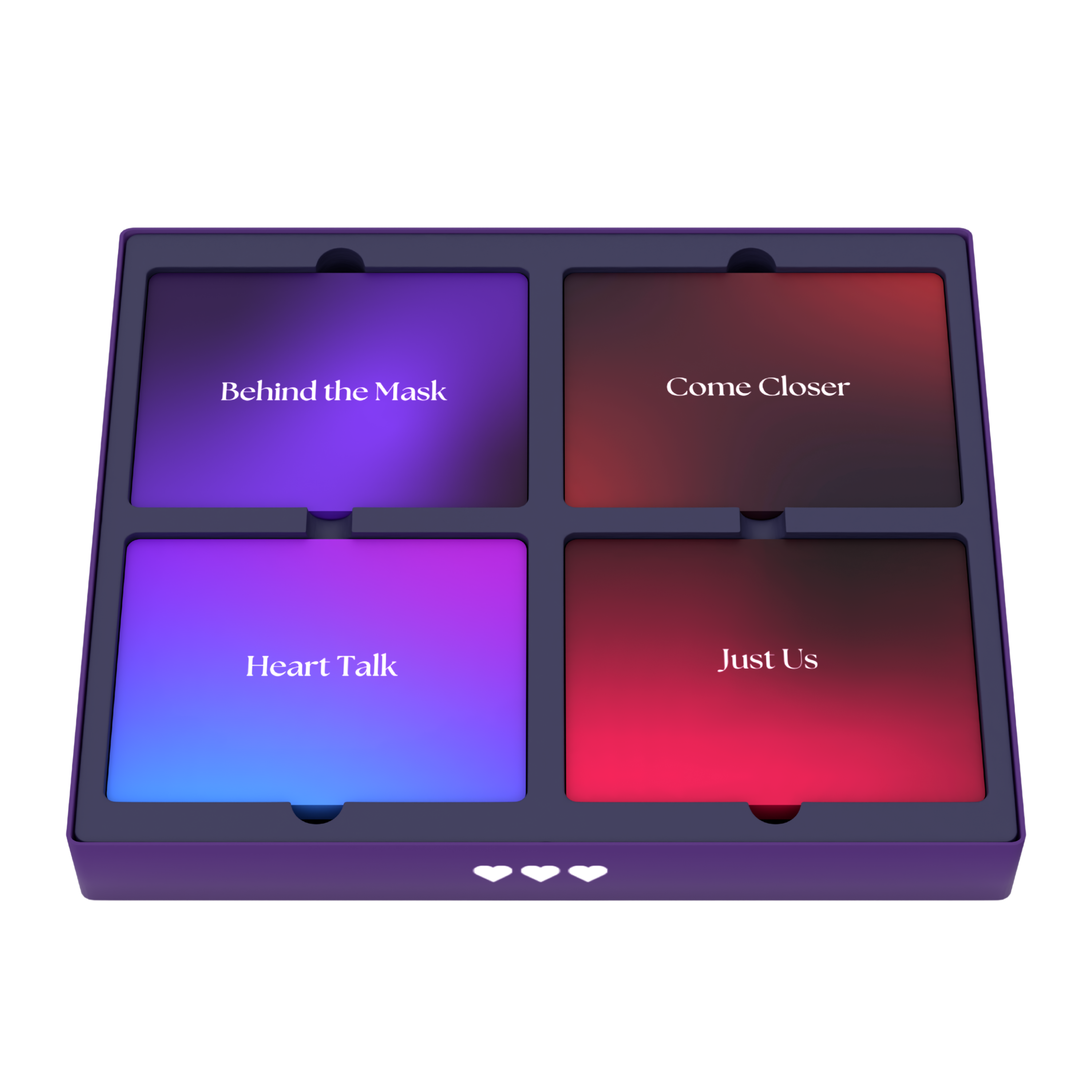 Four Ways To Love Card Game - The Deep Question Game for Couples