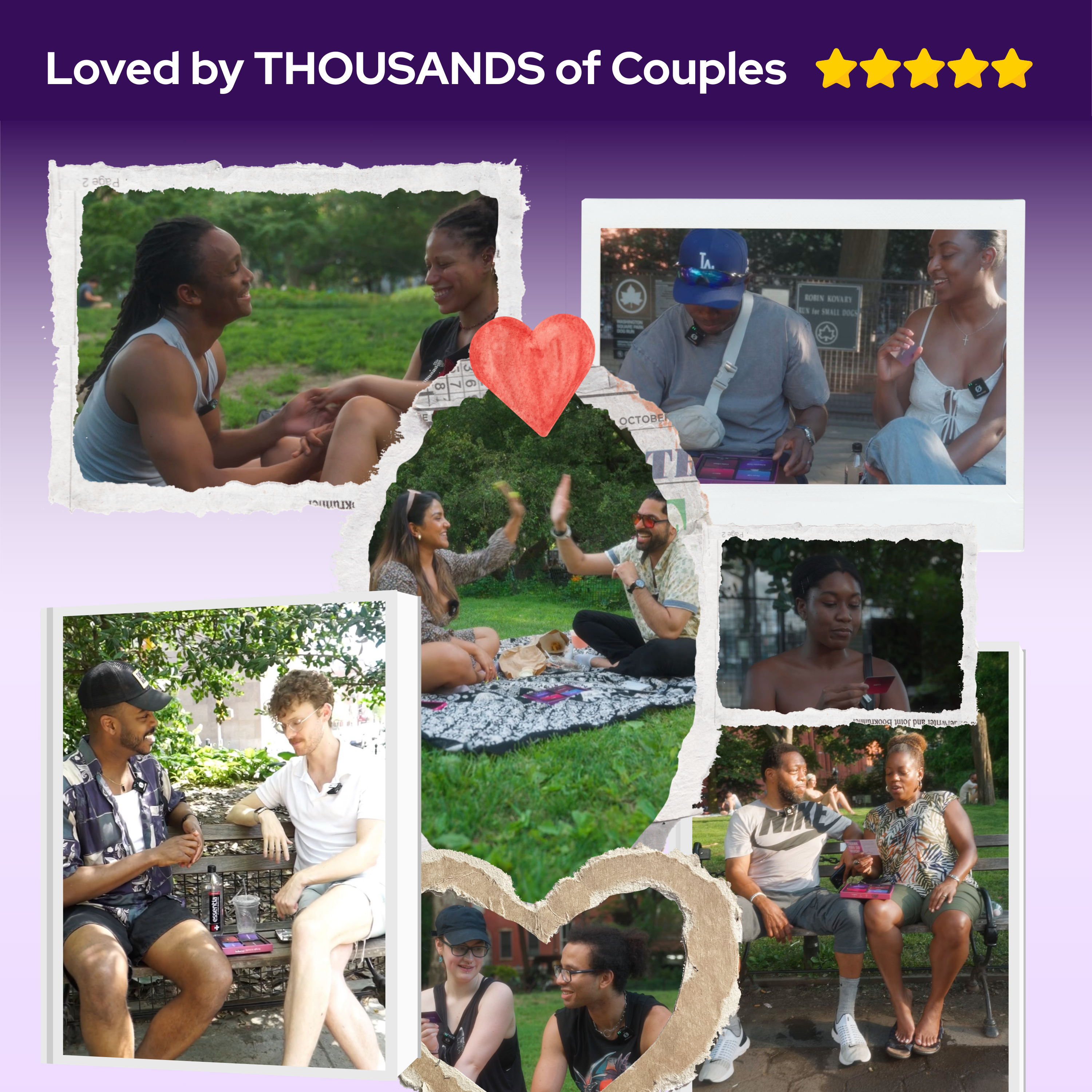 Four Ways To Love Card Game - The Deep Question Game for Couples