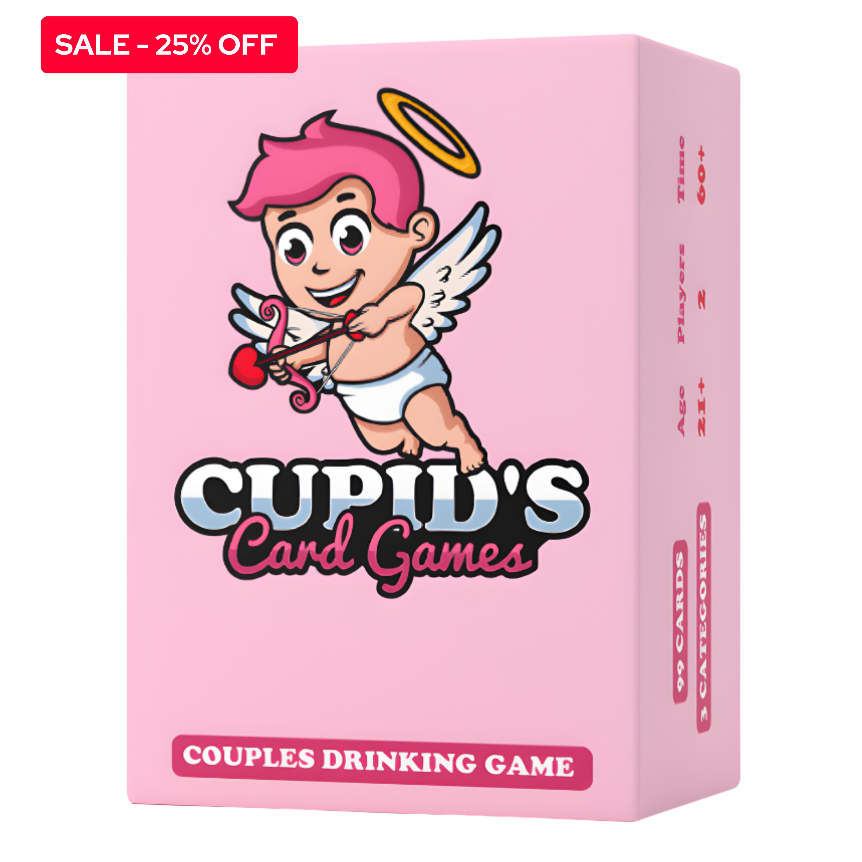 Couples Drinking Game by Cupid's Card Games