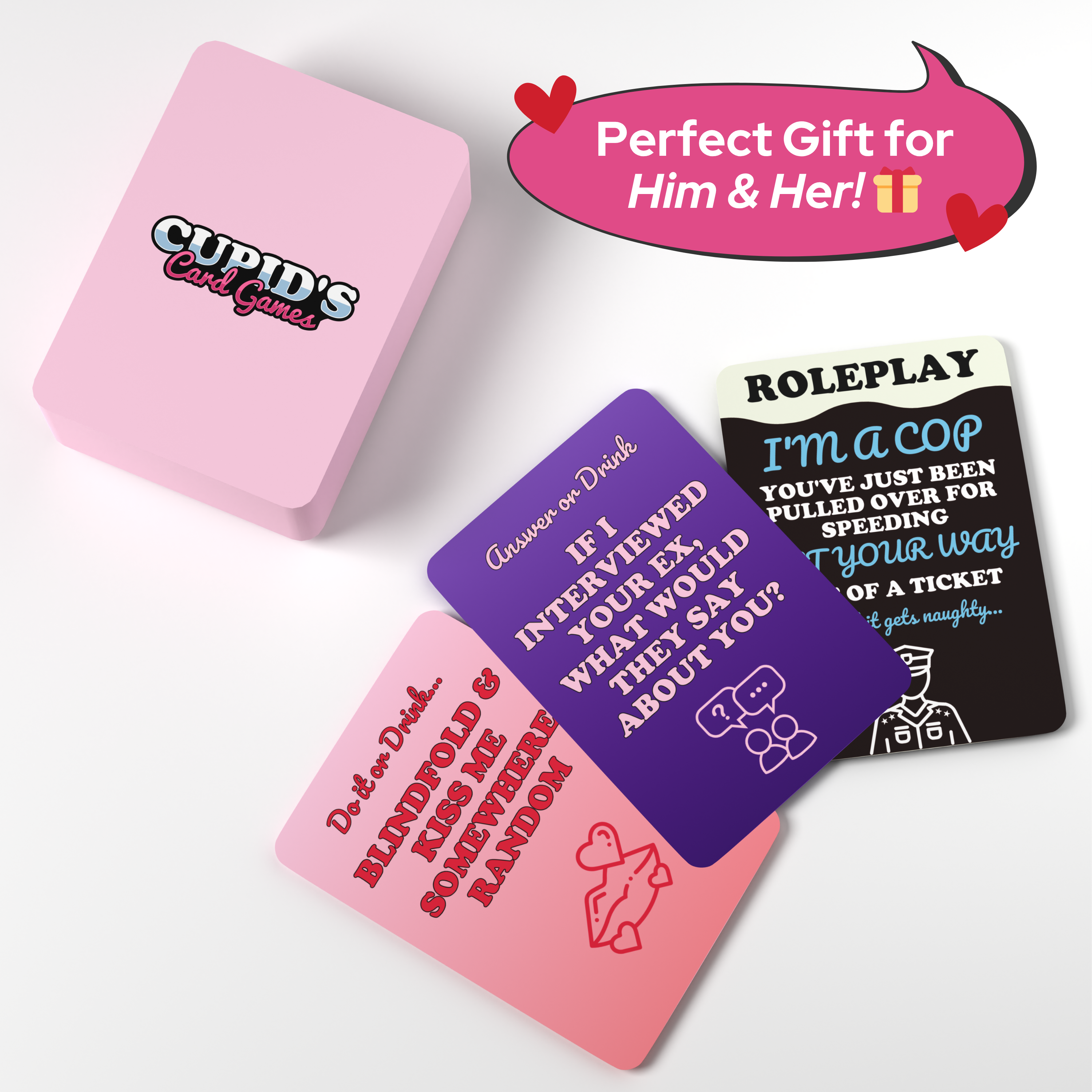 Couples Drinking Game by Cupid's Card Games
