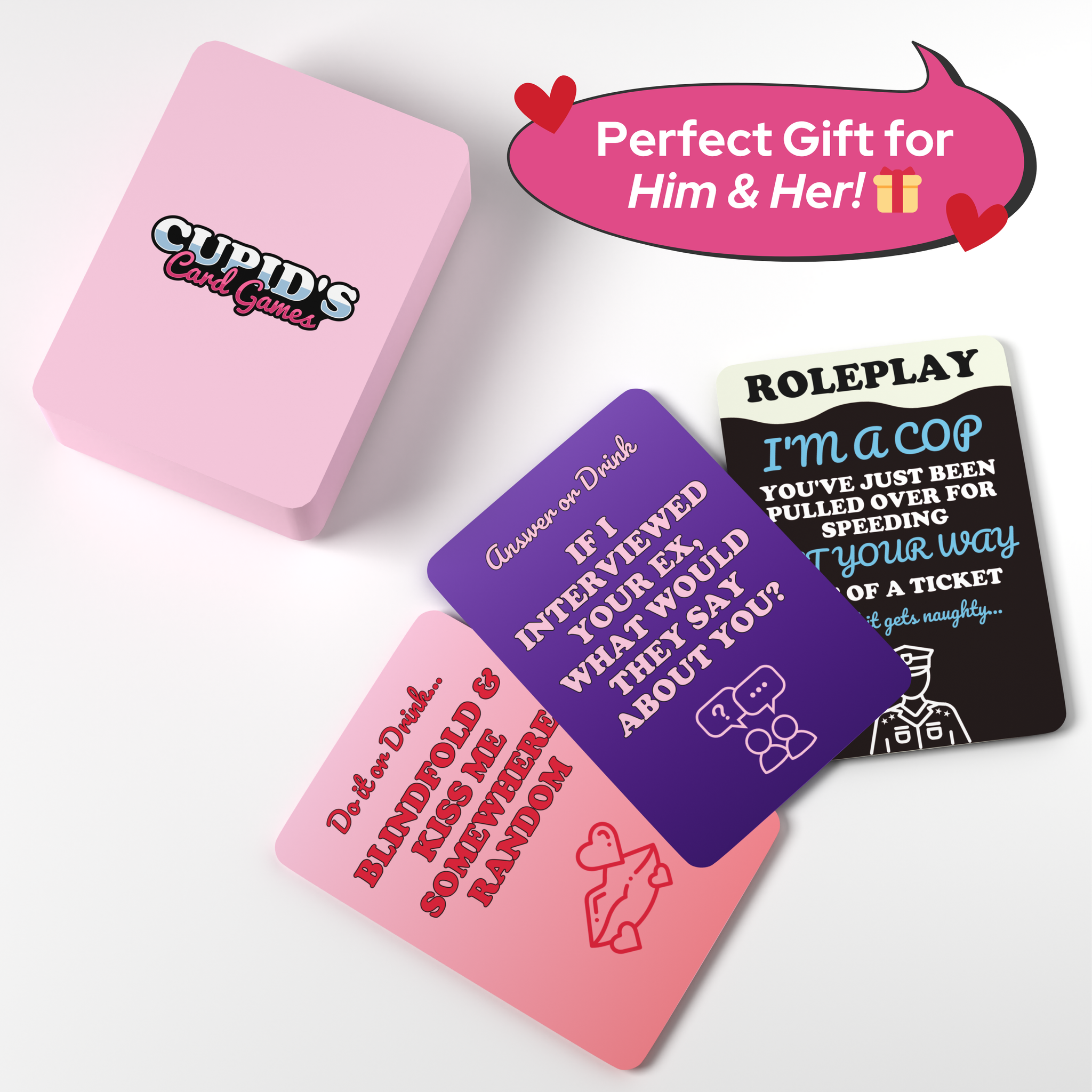 Couples Drinking Game by Cupid's Card Games