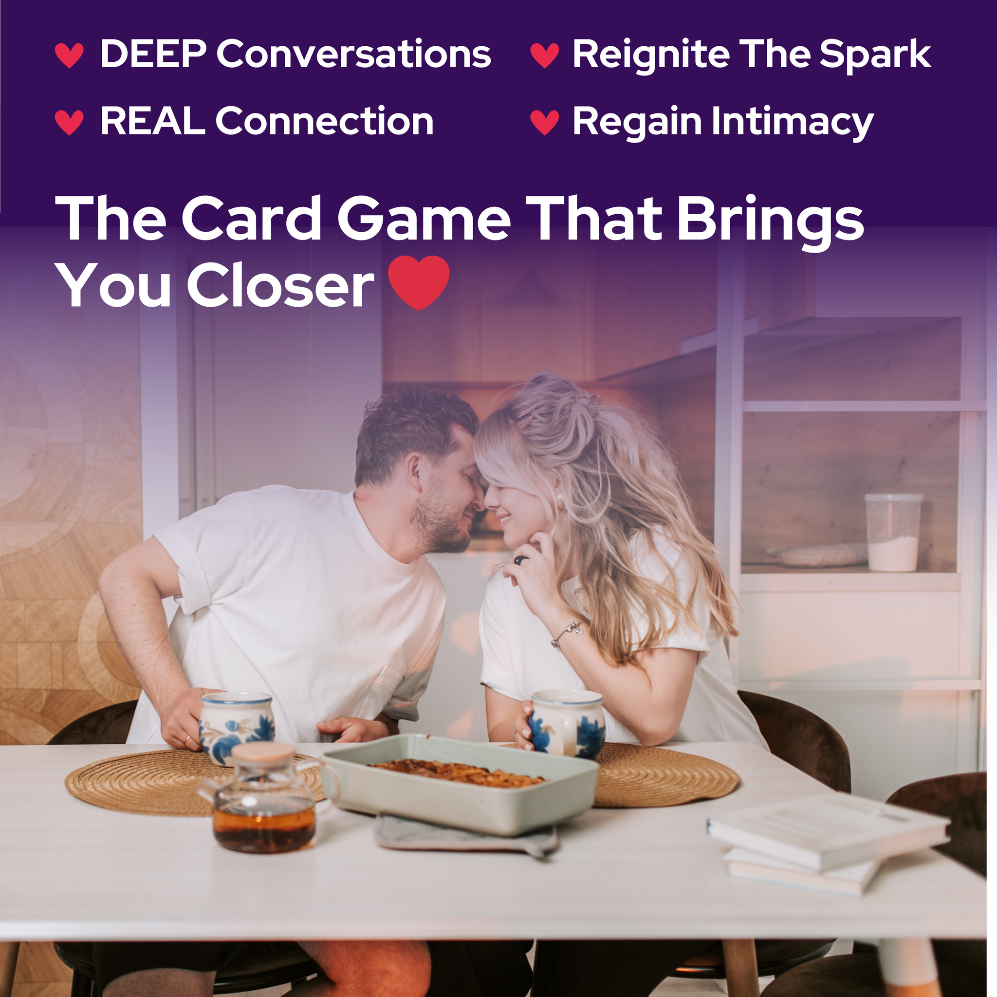 Four Ways To Love Card Game - The Deep Question Game for Couples