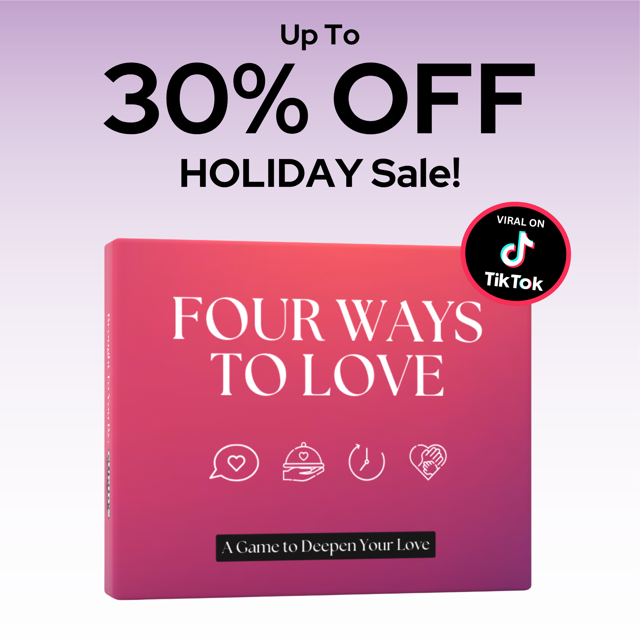 Four Ways To Love Card Game - The Deep Question Game for Couples