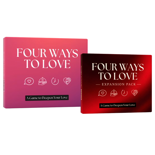 Four Ways To Love: Base Game + Expansion Game (200 TOTAL CARDS)
