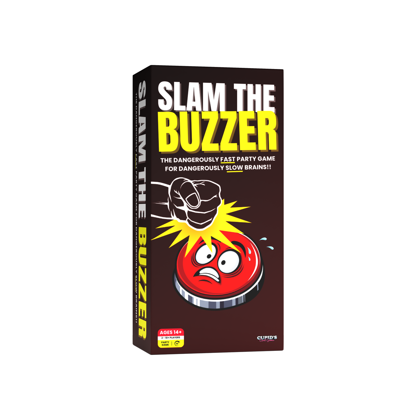 Slam the Buzzer | Fast-Paced Party Game for Family & Friends | Name X Things in X Seconds Before Time Runs Out