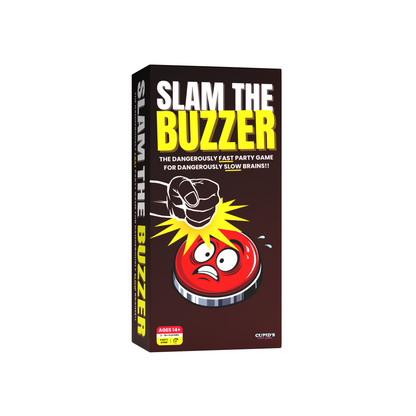 Slam the Buzzer | Fast-Paced Party Game for Family & Friends | Name X Things in X Seconds Before Time Runs Out